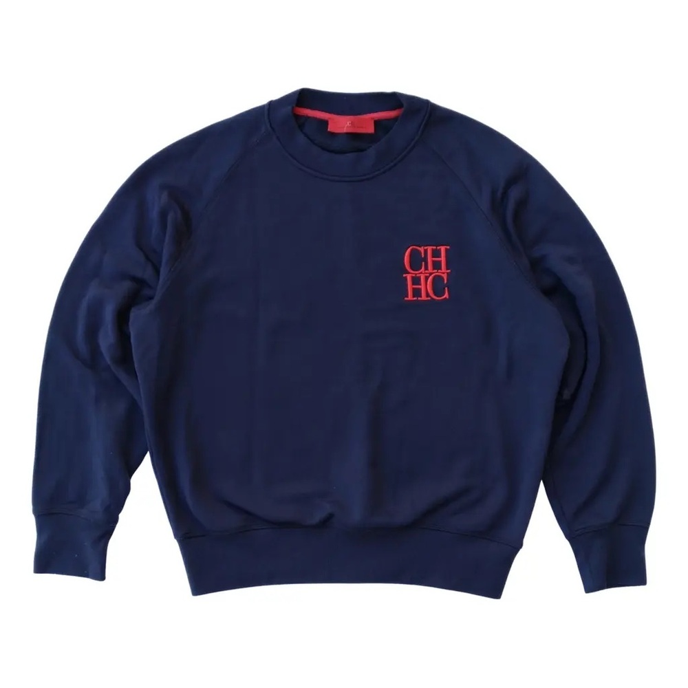 Carolina Herrera Dark Blue Crewneck Sweater